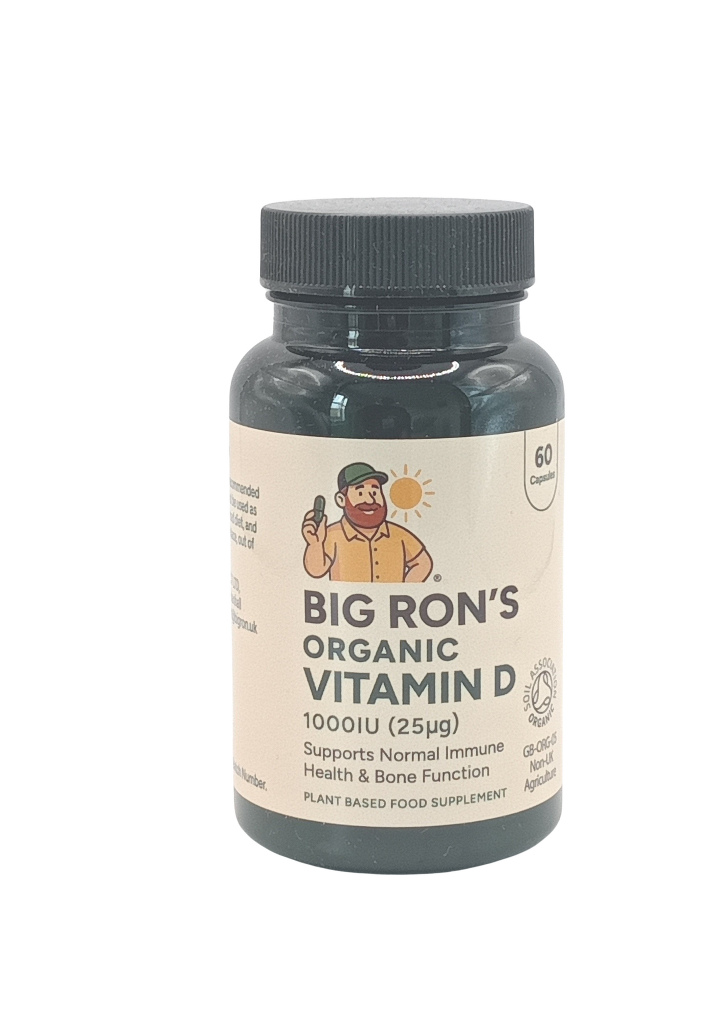 Big Ron's® Organic Plant Based Vitamin D 1000IU Capsules