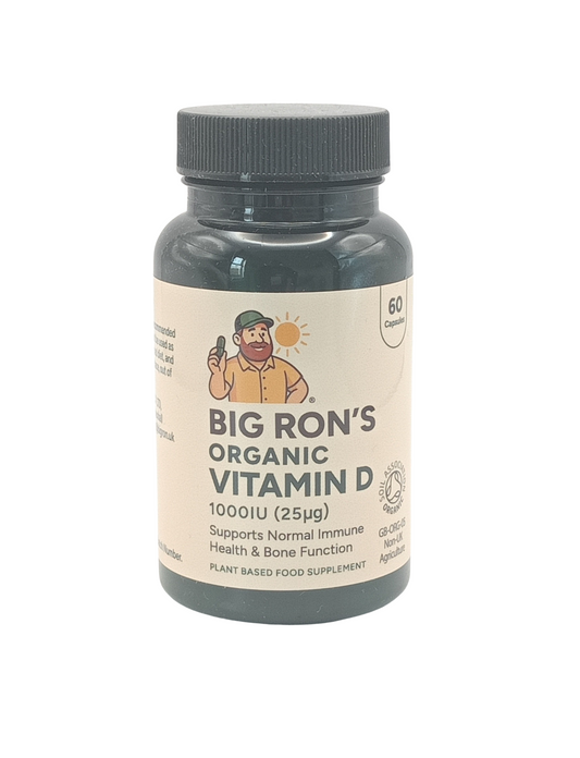 Big Ron's® Organic Plant Based Vitamin D 1000IU Capsules